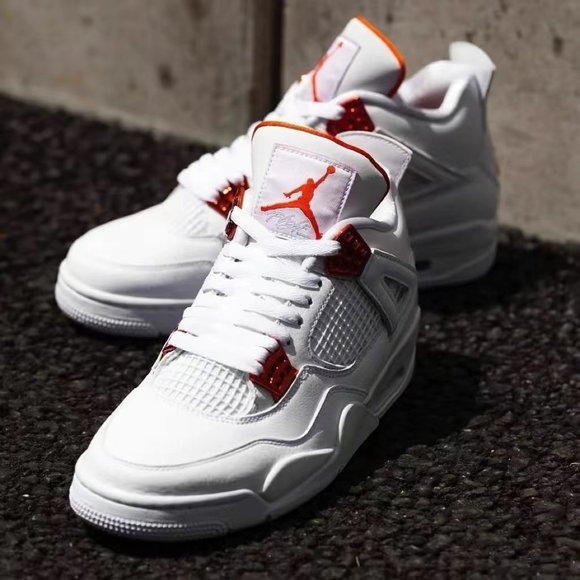AJ4 JORDAN 4 orange metallic